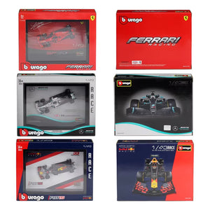 Bburago 1:43 F1 Racing Red Bull RB15 RB16B W10  Model Photo Frame 